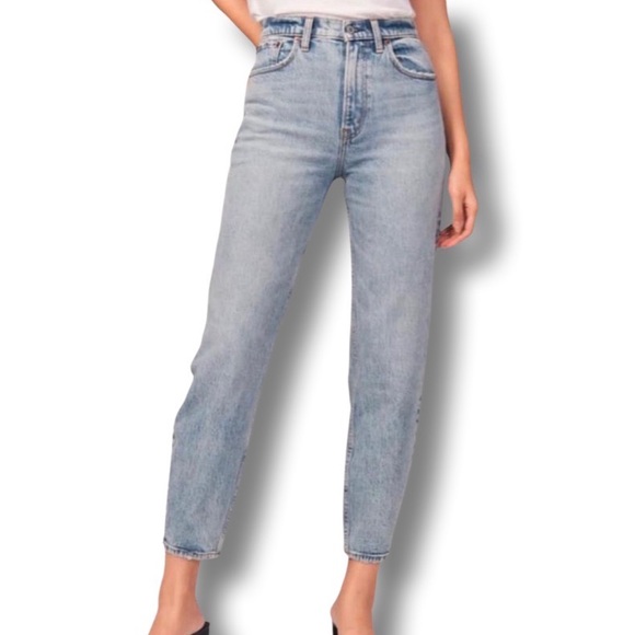 Abercrombie & Fitch Denim - Abercrombie&Fitch high rise mom jeans